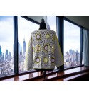 Crochet Granny Square Jacket for Women, Granny Square Cardigan, Crochet Floral Jacket, Handmade Granny Square Cardigan, Oversize Cardigan
