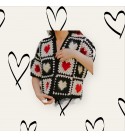 Best seller LOVE crochet short cardigan