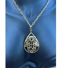 Hamsa Necklace | Evil Eye Necklace | Fatima Hand Pendant | Gold Plated 925K Silver Jewelry | Women Gift | Ramadan Gifts | Eid Gifts