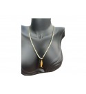 Gold Plated Fish Pendant Necklace
